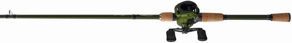 Pflueger Monarch Low Profile Baitcast Reel and Fishing Rod Combo