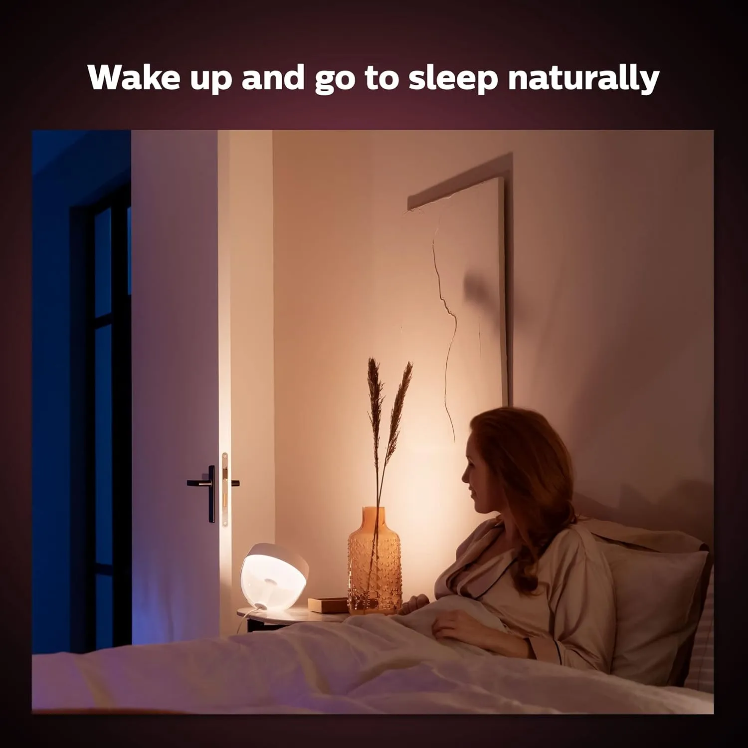 Philips Hue Iris Smart Table Lamp, Copper - White and Color Ambiance LED Color-Changing Light - 1 Pack - Control with Hue App - Compatible with Alexa, Google Assistant, and Apple Homekit
