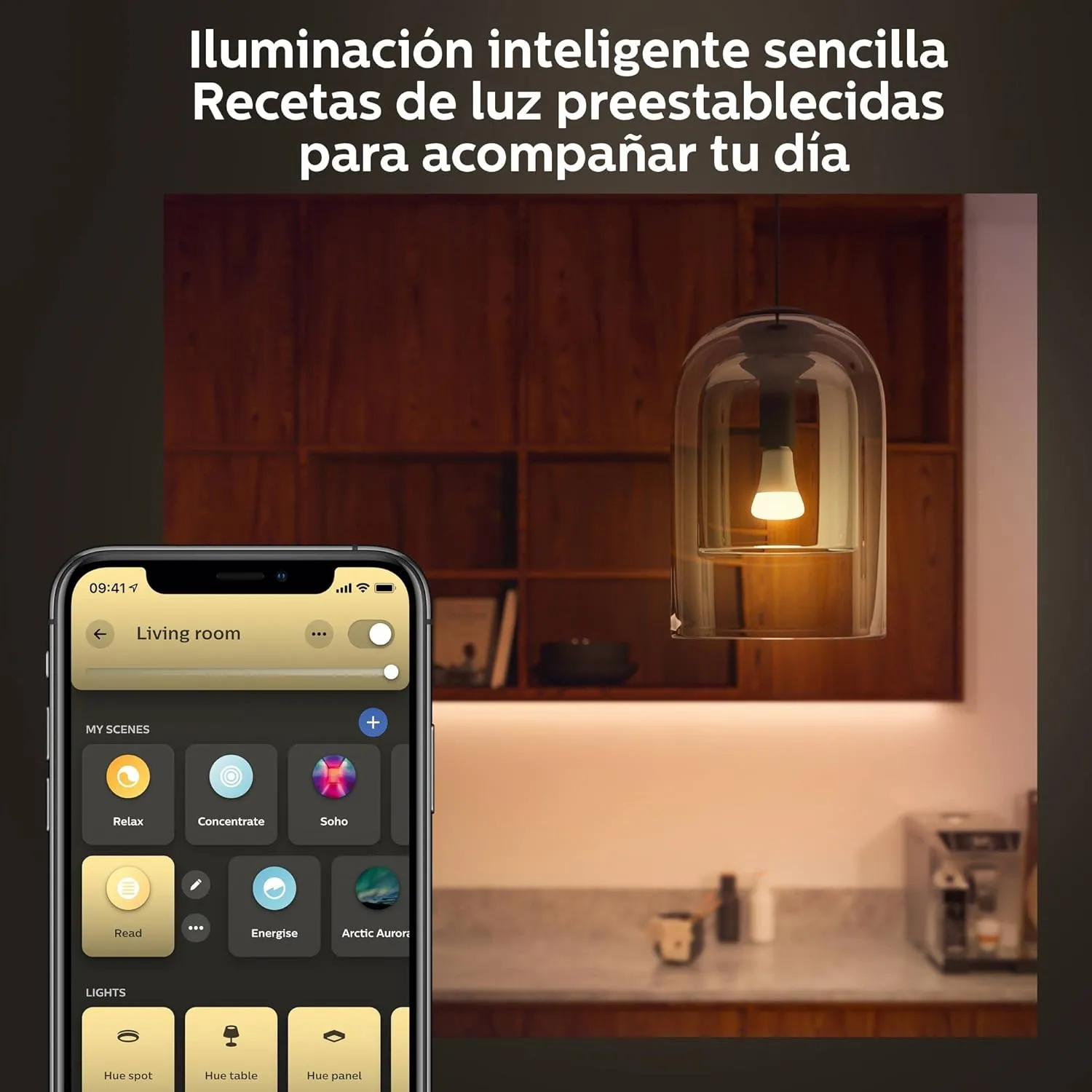 Philips Hue Smart 100W 1600LM Warm-to-Cool White A21 LED Bulb and 75W 1100LM Soft White A19 LED Bulb 2 Pack