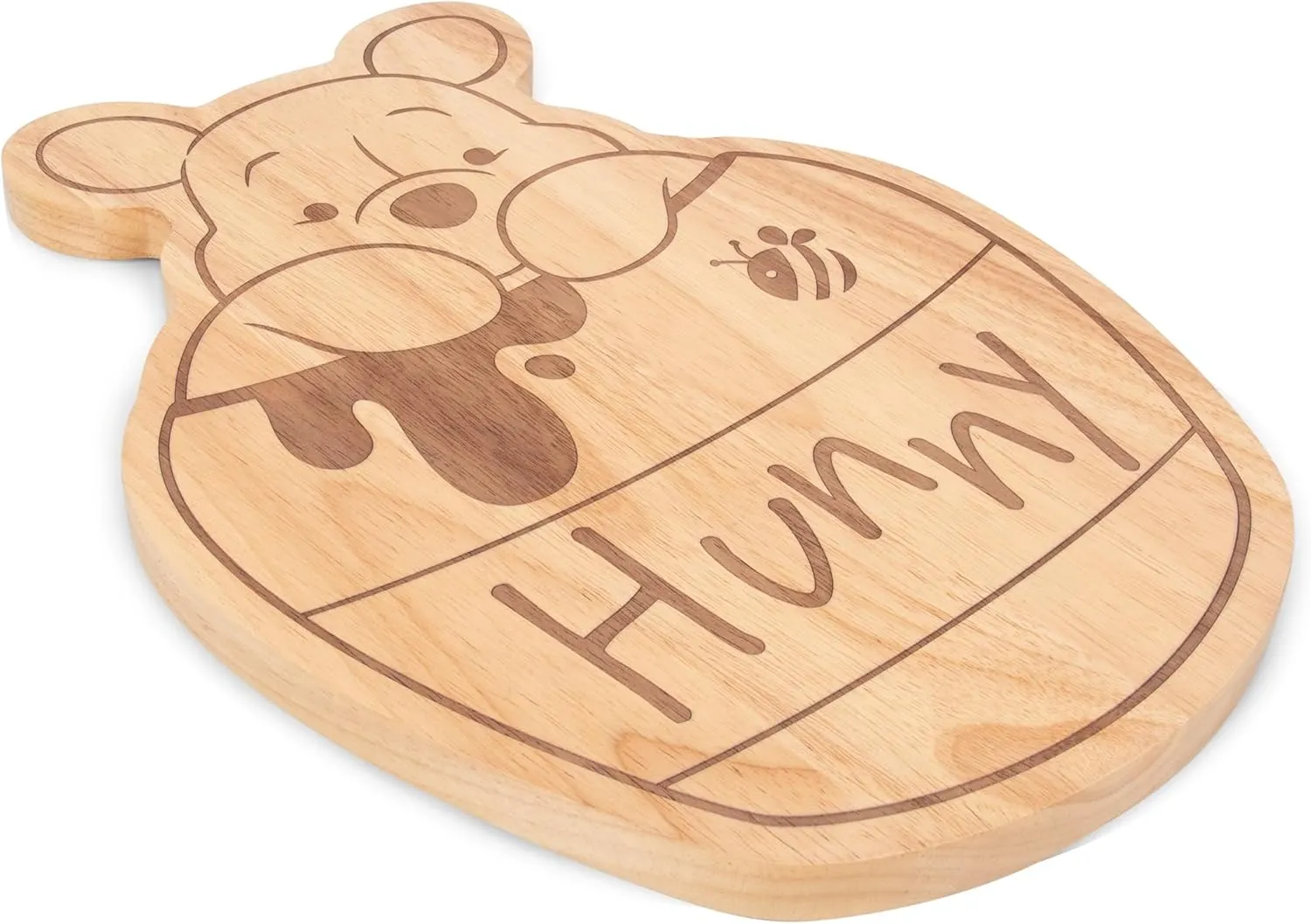 PICNIC TIME Disney Winnie the Pooh Serving Board, Charcuterie Board Set, Wood Cutting Board, (Parawood)