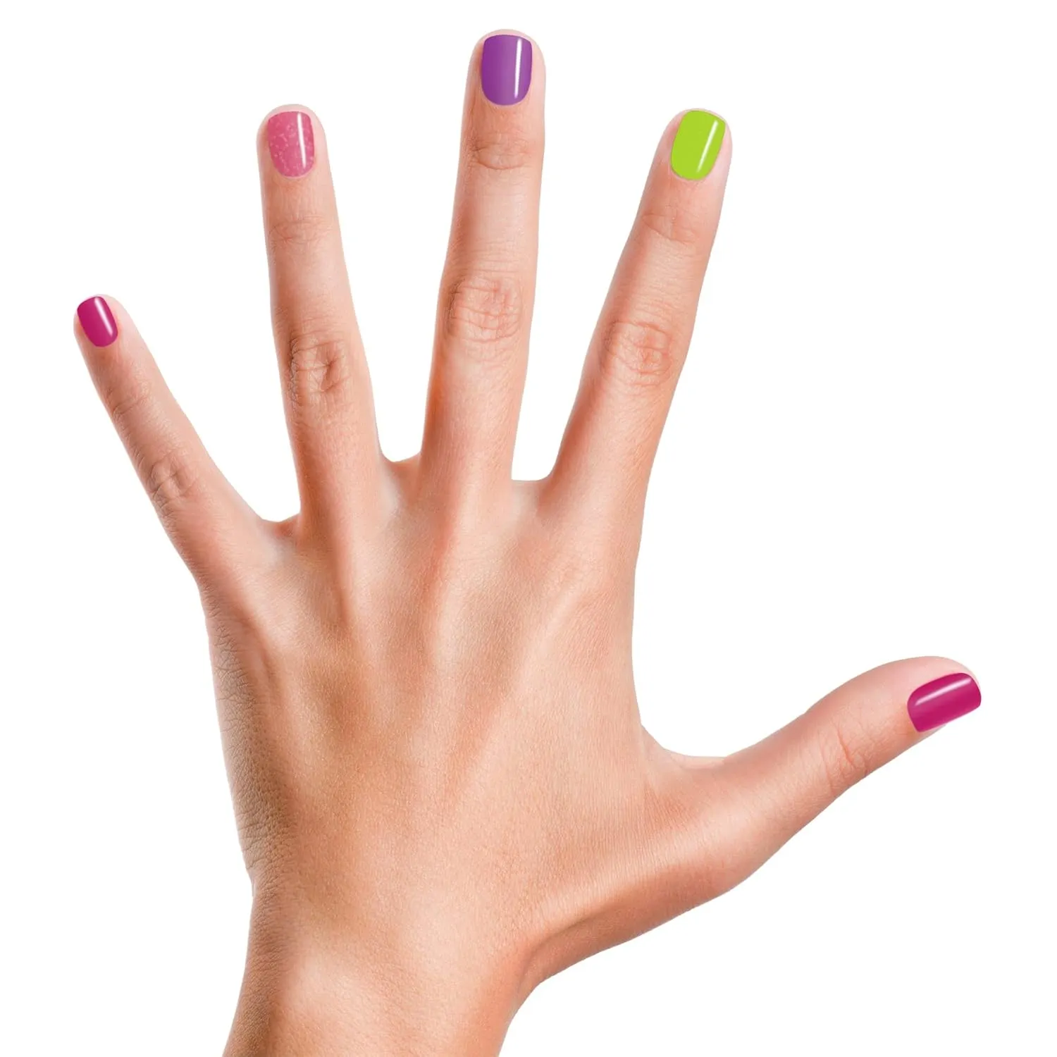 Piggy Paint | 100% Non-Toxic Girls Nail Polish | Safe, Cruelty-free, Vegan, & Low Odor for Kids | Cutie Fruity (4 Polish   Nail Art Gift Set)