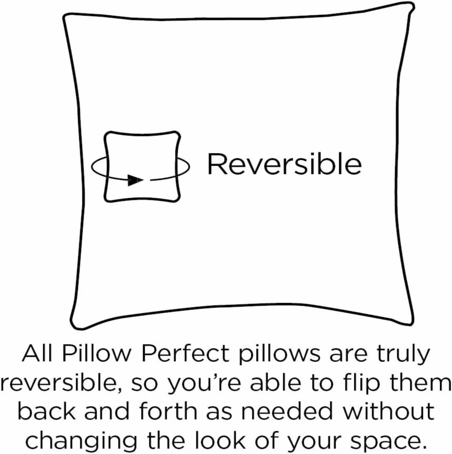 Pillow Perfect Outdoor/Indoor Tufted Seat Cushions (Round Back), 19" x 19", Blue Sealife Marine 2 Count