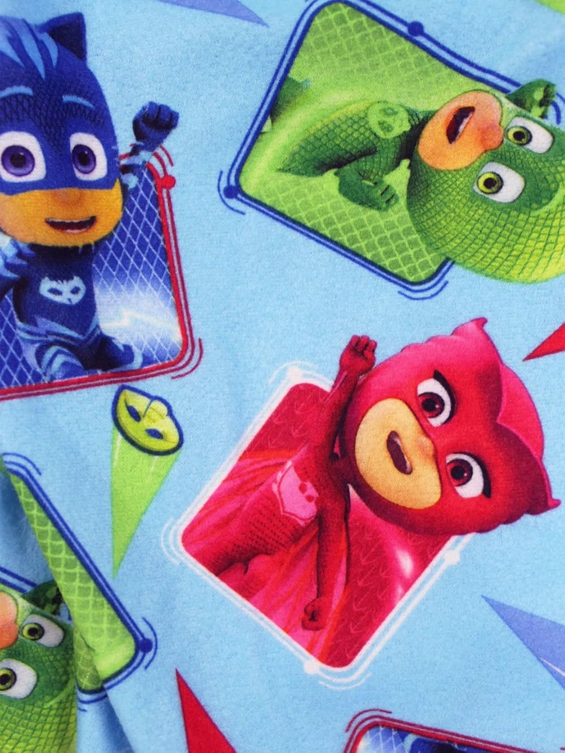 PJ Masks Toddler Boys Long Sleeve Pajamas with Cape