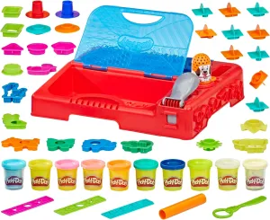 Play-Doh Grab 'n Go Activity Center, with Over 30 Tools and 10 Cans, Kids Arts and Crafts, Preschool Toys for 3 Year Old Girls and Boys and Up, Non-Toxic (Amazon Exclusive)