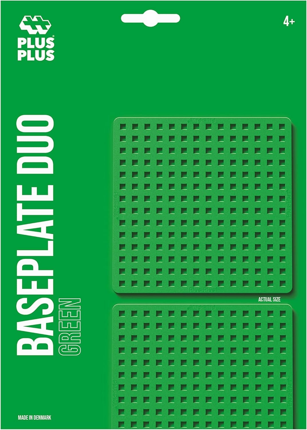 PLUS PLUS 12 x 12 cm Base Plate Duo Pack for Construction Design