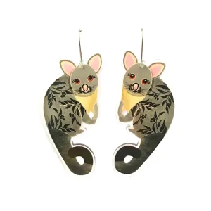 Possum Earrings