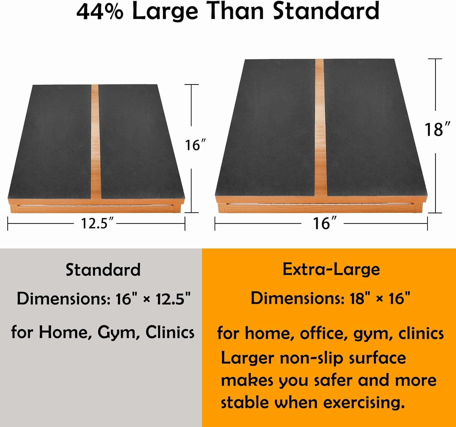 Professional Slant Board, Adjustable Incline Board and Calf Stretcher, Slant Board for Calf Stretching, Calf Stretch Board