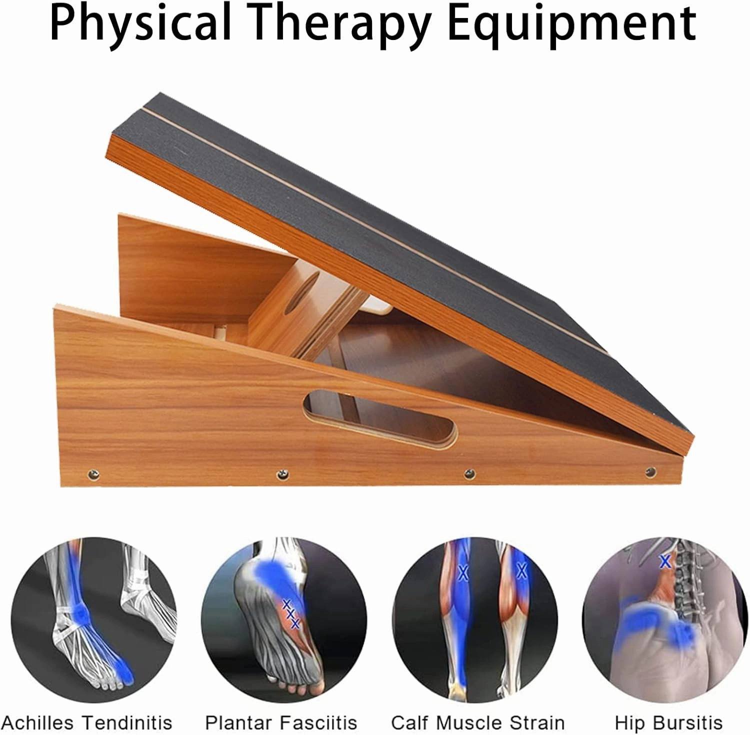 Professional Slant Board, Adjustable Incline Board and Calf Stretcher, Slant Board for Calf Stretching, Calf Stretch Board
