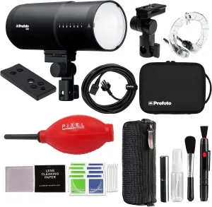 Profoto D30 500Ws Monolight with Pixel Advance Accessories and Travel Bundle | Profoto 901071