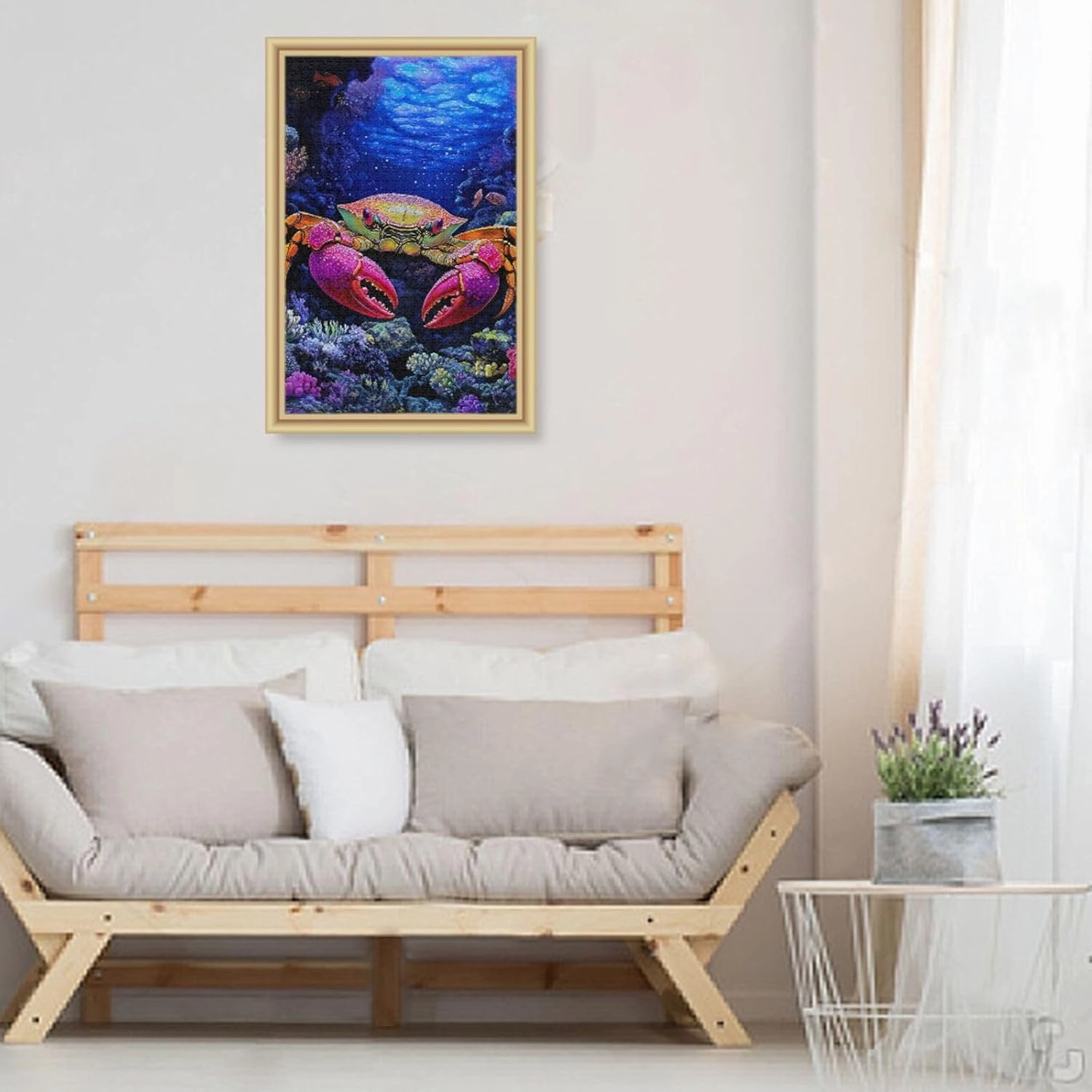 Puzzles for Adults 500 Piece Colorful Crab Ocean Fish Jigsaw Puzzles Kids Toy Game Gift 202b7437