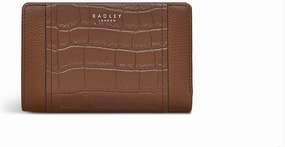 RADLEY London Downtown Women's Medium Leather Bifold Wallet, Brown