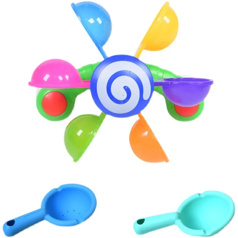 Rainbow Windmill Baby Bath Toy – Fun Water Play for Toddlers