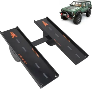 RC Car Jump Ramp, Portable RCCar Stunt Board Plastic Racing Takeoff Board RCStunt Playset Accessories for 1/8 1/10 1/12 1/14 1/16 RC Crawler Car