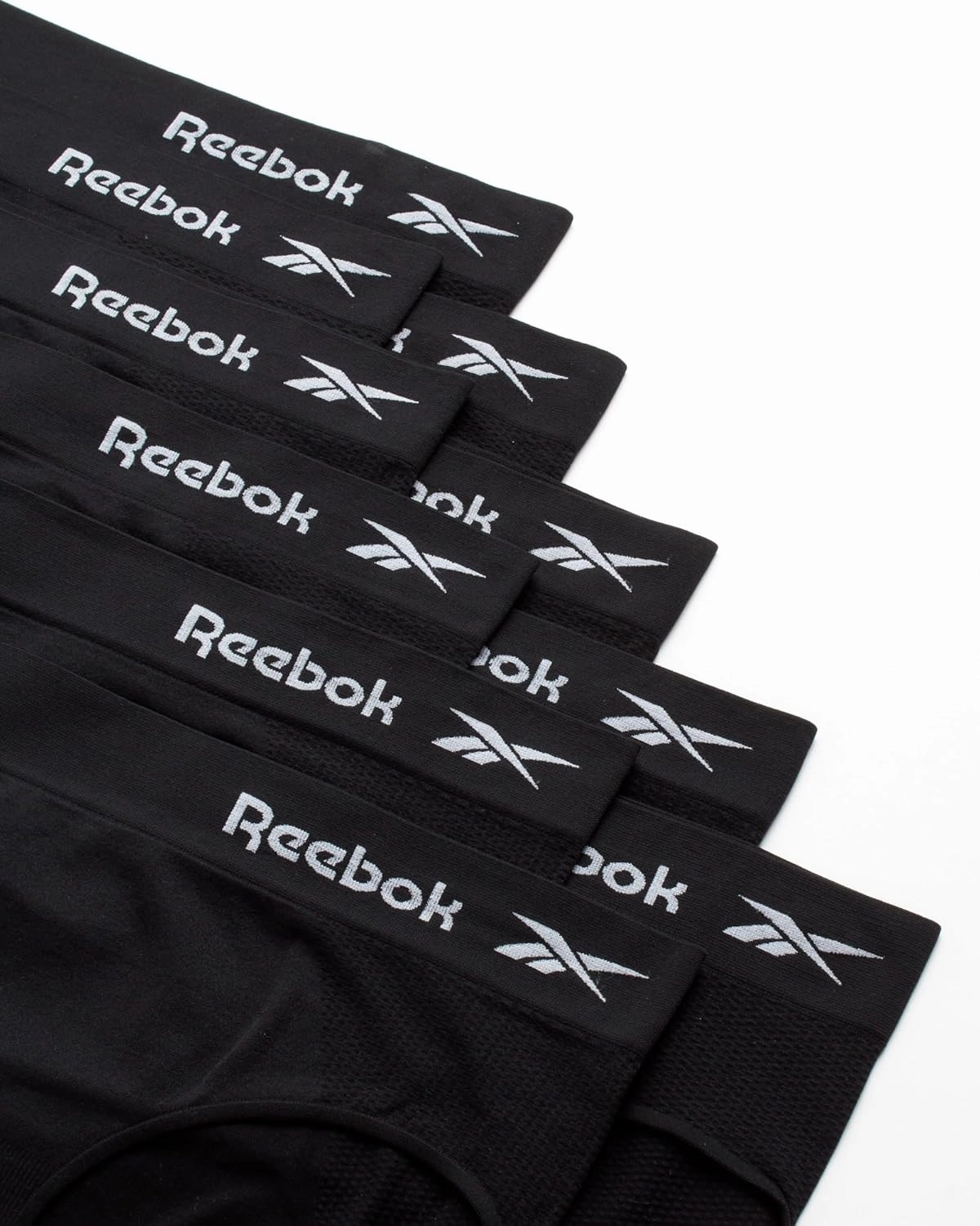 Reebok Hipster Panties for Women - 10 Pack Stretch Performance Seamless Underwear with Relaxed Tag-Free Waistband (S-XL)