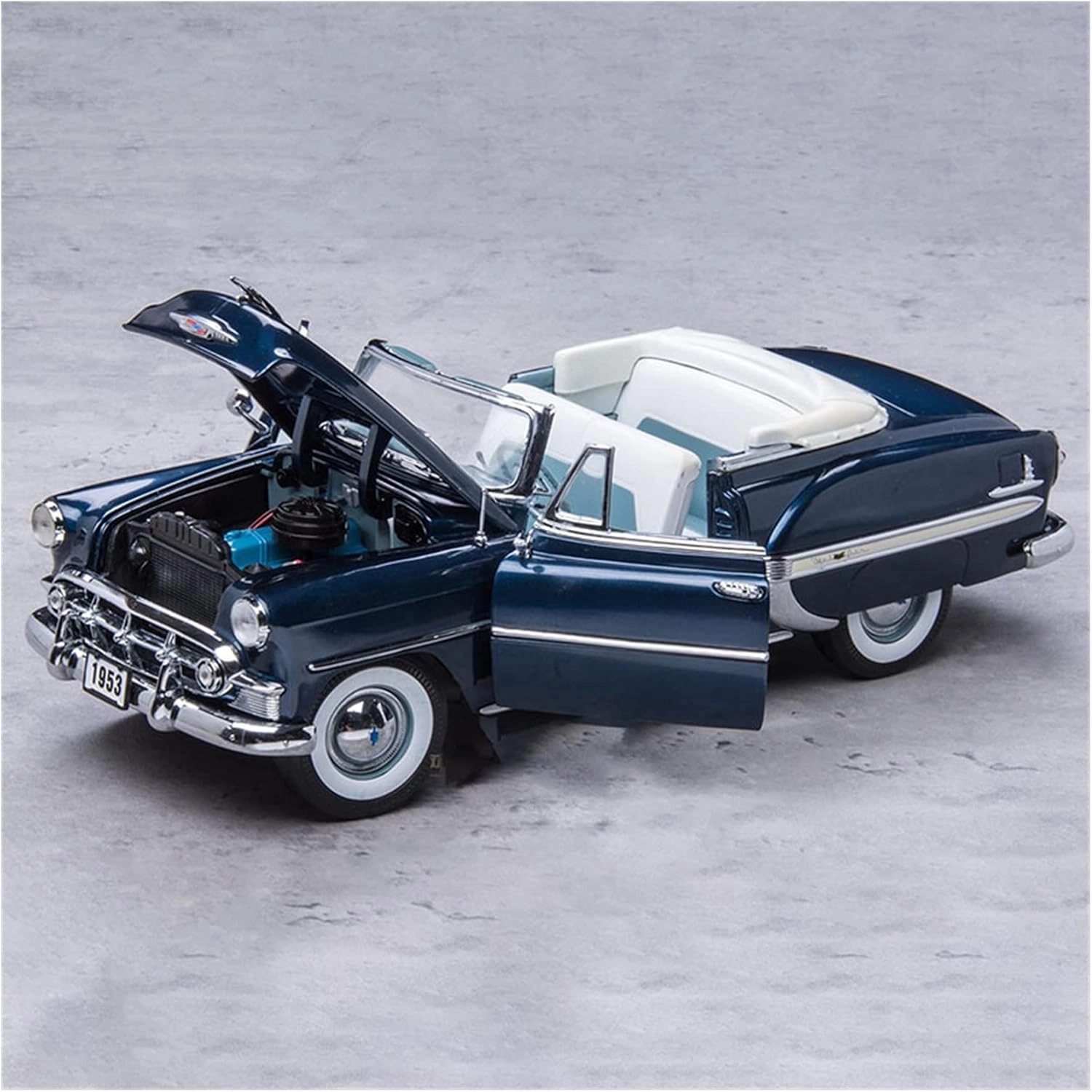 Resin Car Vehicle Model Fit for Chevrolet 1953 1 18 Classic Convertible Alloy Car Model Adult Collectibles Display Gift Toy Festive Deluxe Gift