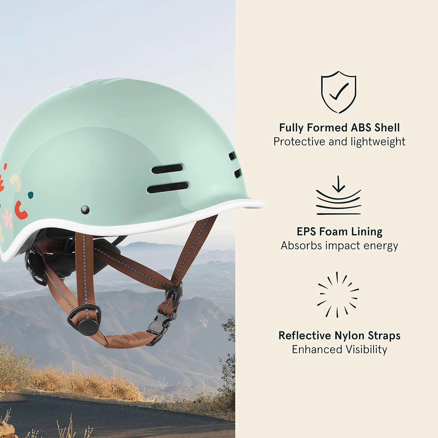 Retrospec Remi Kids' Bike Helmet for Youth Boys & Girls- Bicycle Helmet with Built-in Visor and Adjustable Reflective Straps for Skateboarding, Scooters, Rollerblading -
