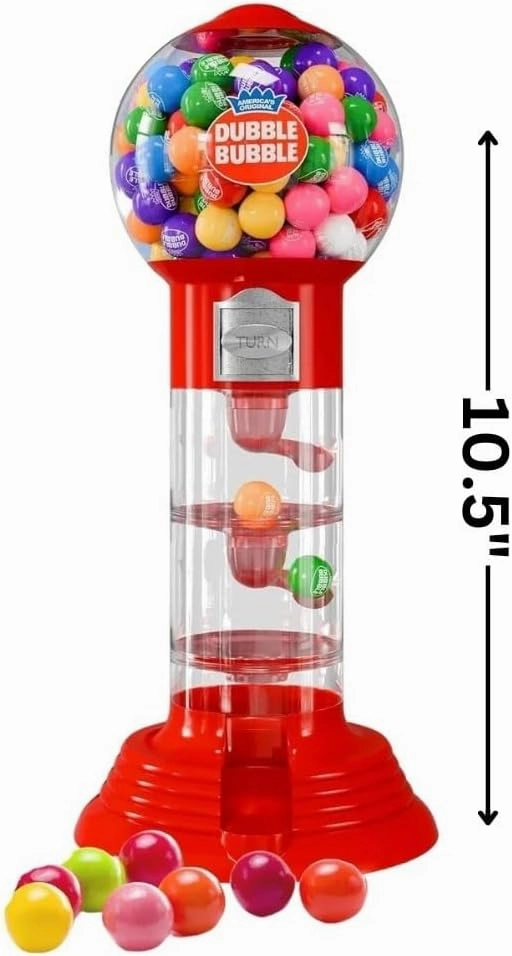 Rhode Island Novelty 10.5 Inch Spiral Fun Gumball Bank | Colors May Vary | One Piece