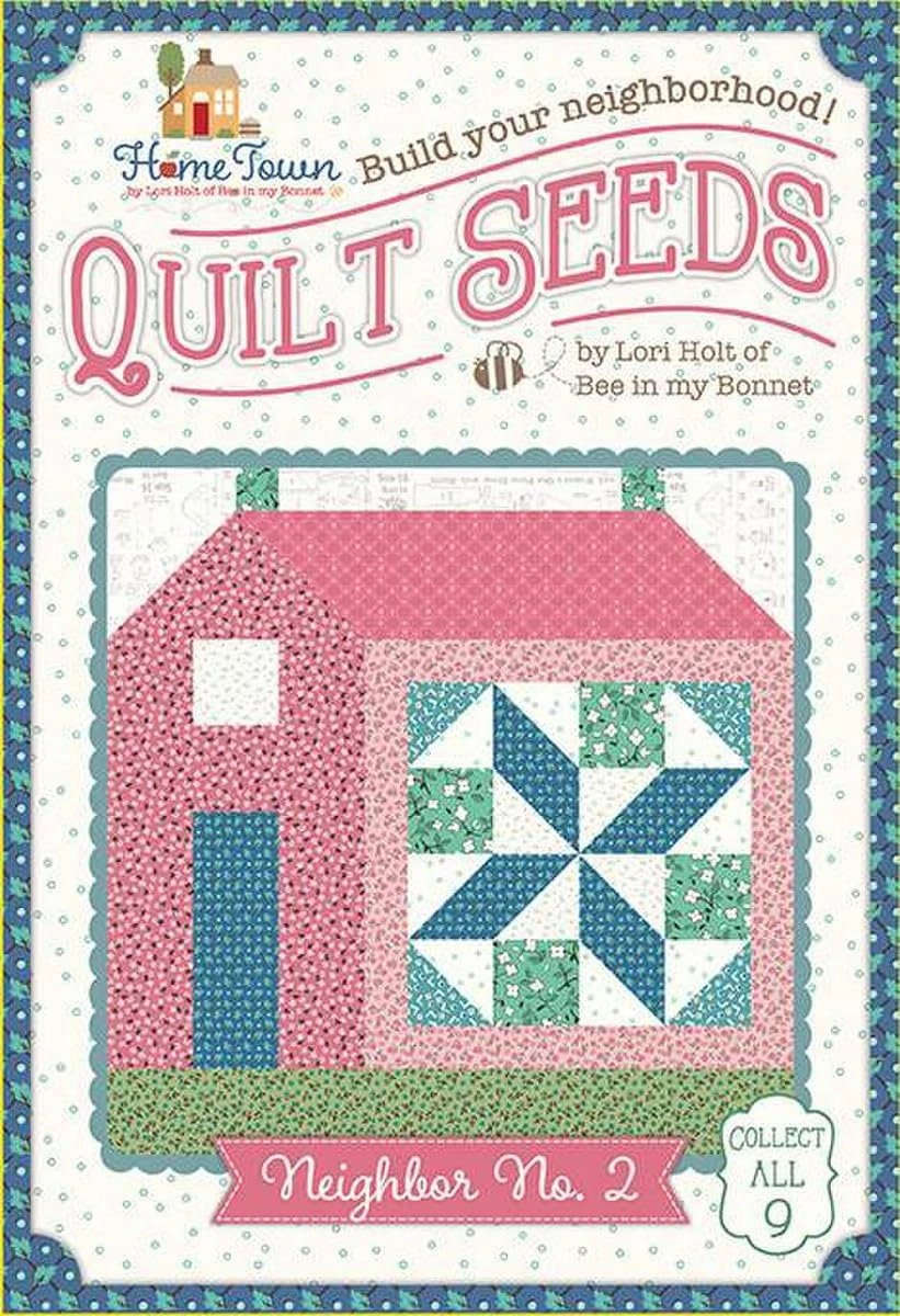 Riley Blake Bundled Quilt Seeds Patterns of Different Collections by Lori Holt of Bee in My Bonnet, Inspiring Designs for Beautiful Quilts (Home Town 9 Quilt Seeds Bundle)