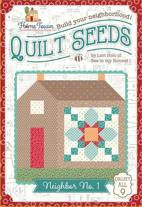 Riley Blake Bundled Quilt Seeds Patterns of Different Collections by Lori Holt of Bee in My Bonnet, Inspiring Designs for Beautiful Quilts (Home Town 9 Quilt Seeds Bundle)