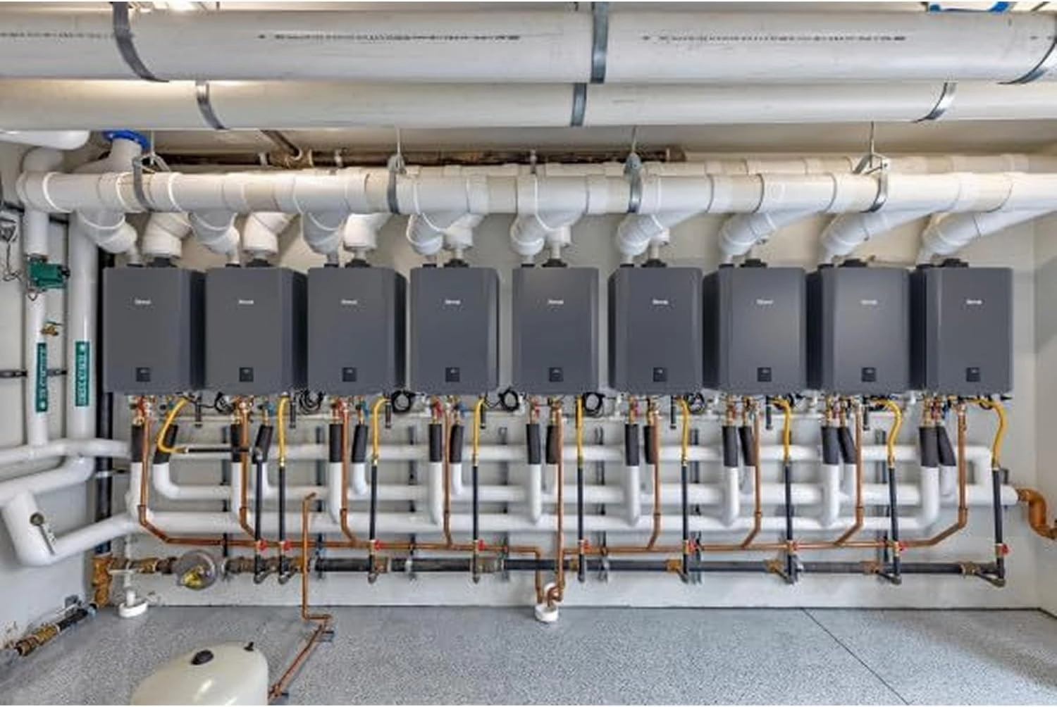 Rinnai CXP199iN High Efficiency Plus Natural Gas Interior Tankless Water Heater, 11 GPM
