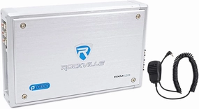 Rockville Micro Marine/ATV Amplifier 1600w Max 4 Channel 4x100/CEA Rated (RXM-S20)
