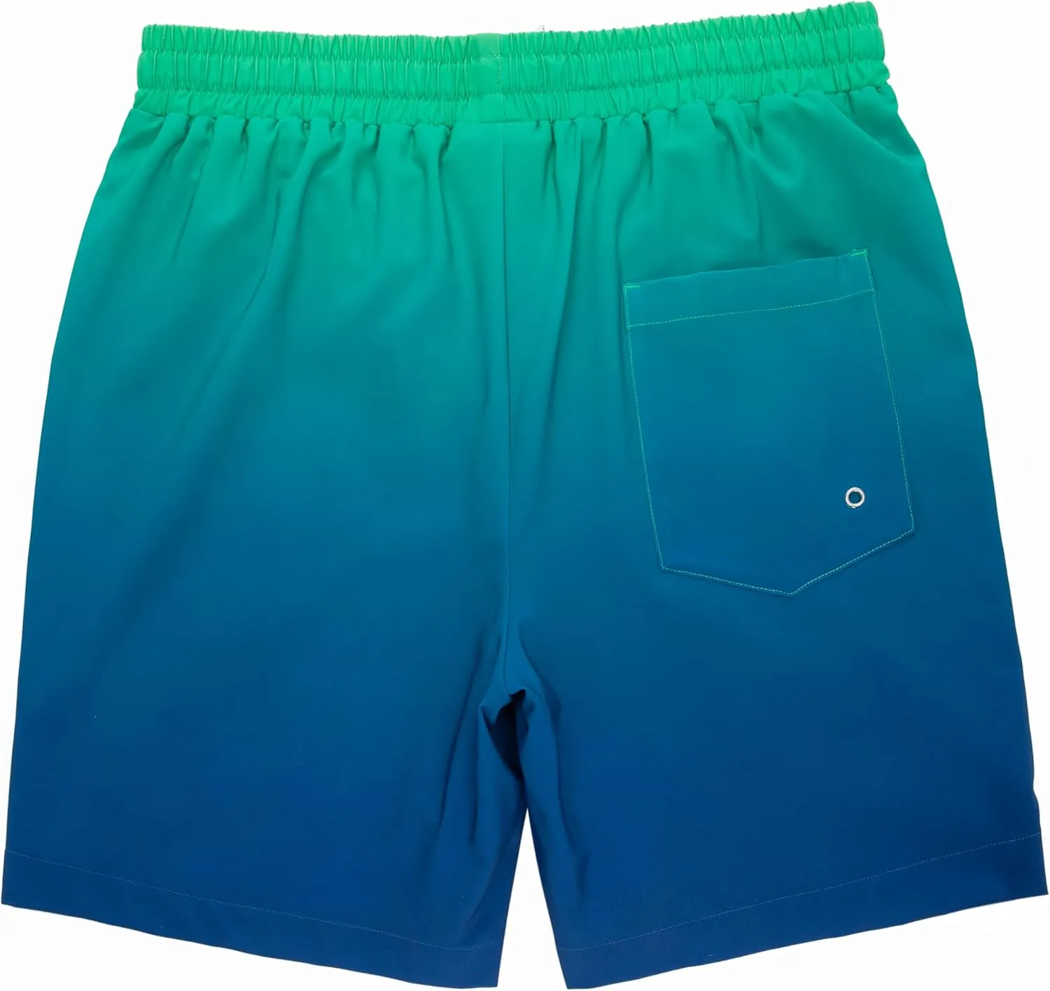 Rokka&Rolla Men's Swim Trunks with Compression Liner 7" Stretch Quick Dry Board Shorts