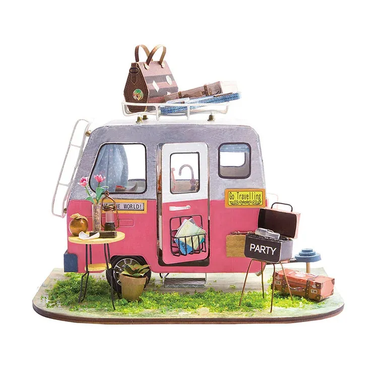 Rolife Happy Camper DIY Miniature House Kit DGM04