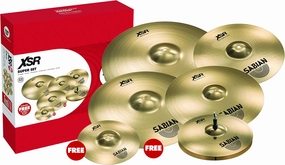 SABIAN XSR Super Set w/10" & 18" -