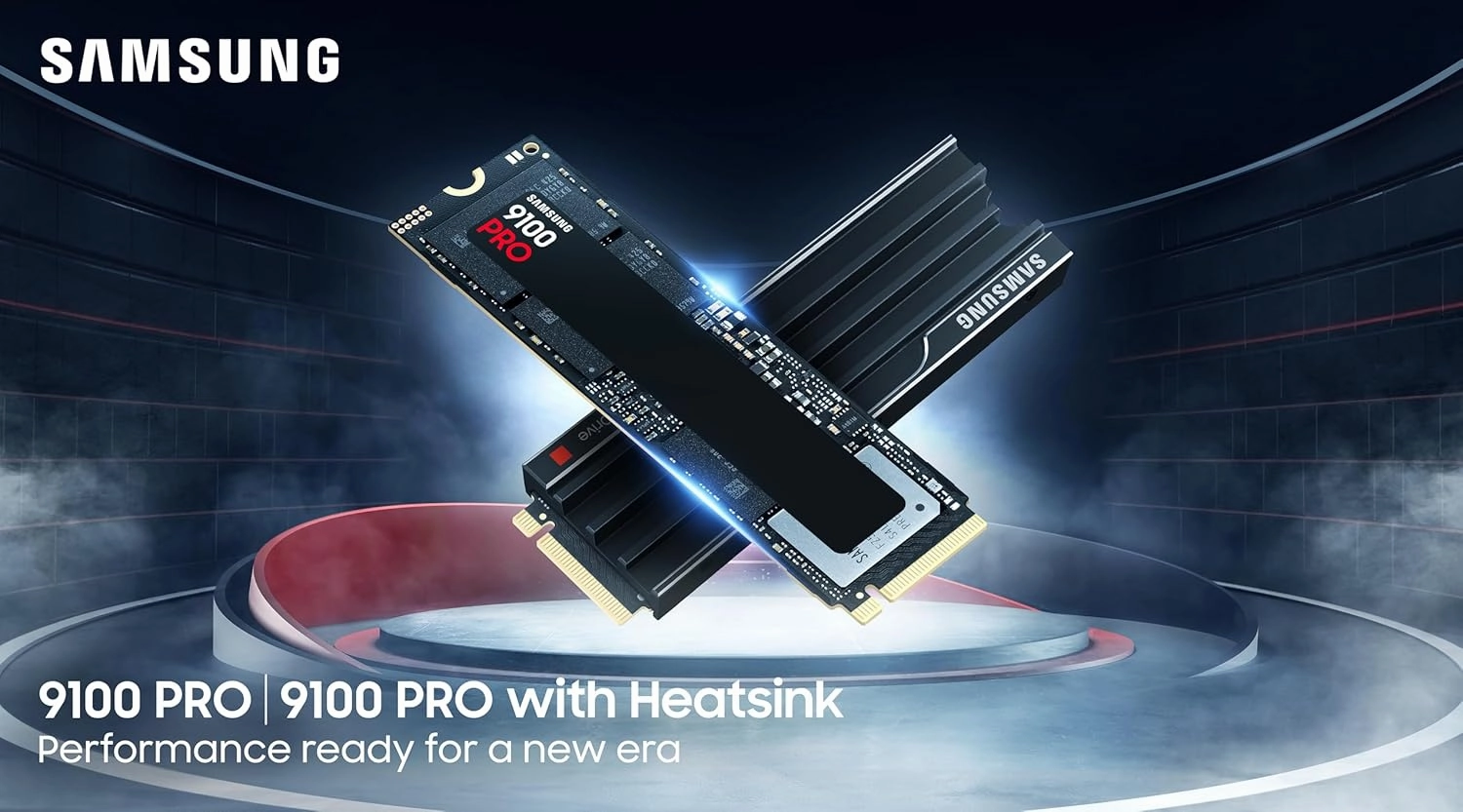 Samsung SSD 9100 PRO 2TB, PCIe 5.0x4 M.2 2280, Seq. Read Speeds Up to 14,800MB/s, Best for AI Computing, Gaming, and Heavy Duty Workstations (MZ VAP2T0B/AM)