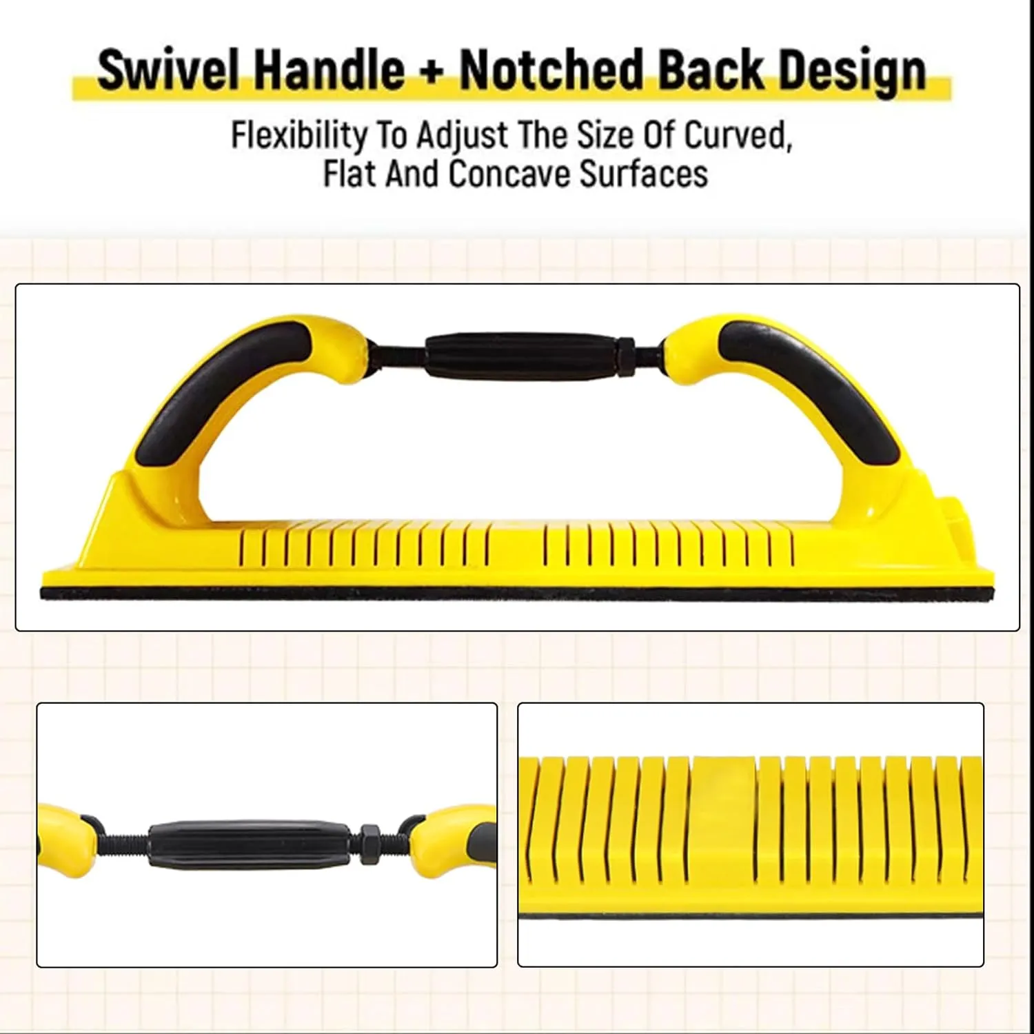 Sandy™ - Adjustable longboard hand sander - Discover the secret to effortless sanding! [Last day discount]