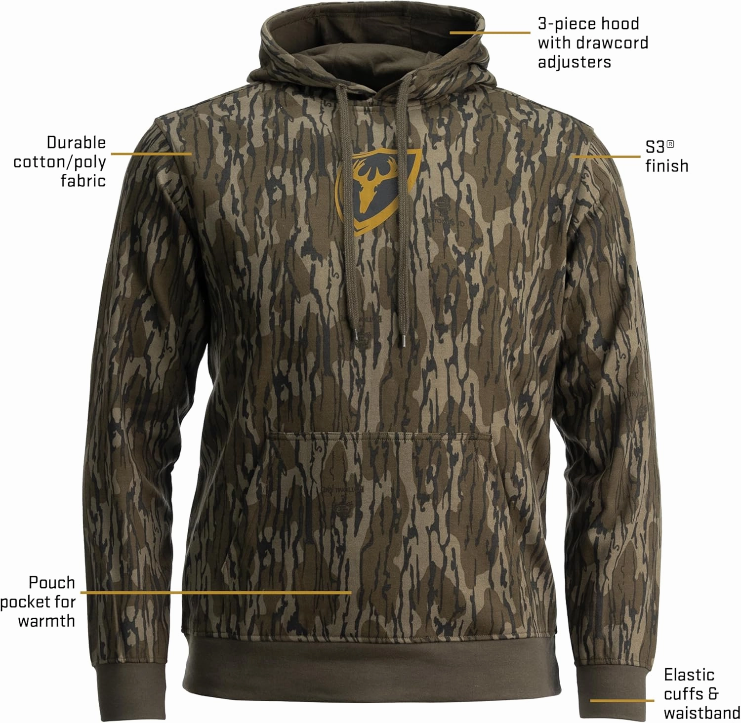 SCENTBLOCKER Shield Series Fused Cotton Hoodie