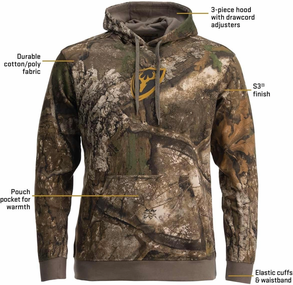 SCENTBLOCKER Shield Series Fused Cotton Hoodie