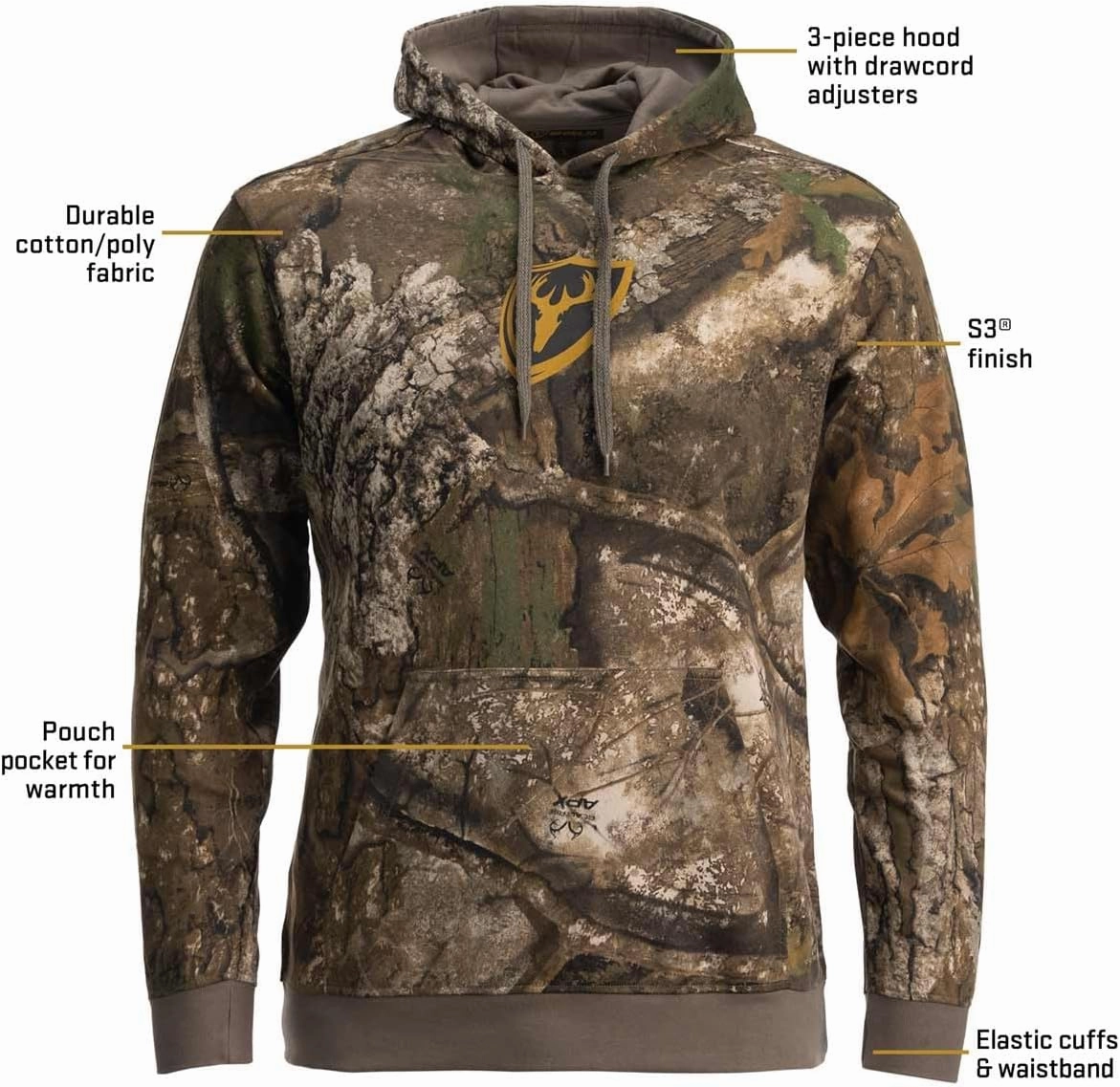 SCENTBLOCKER Shield Series Fused Cotton Hoodie