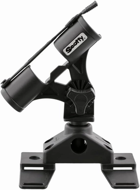 Scotty #267 Fly Rod Holder w/ #266 Float Tube Mount,Black