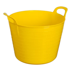 Sealey Heavy-Duty Flexi Tub 40L - Yellow