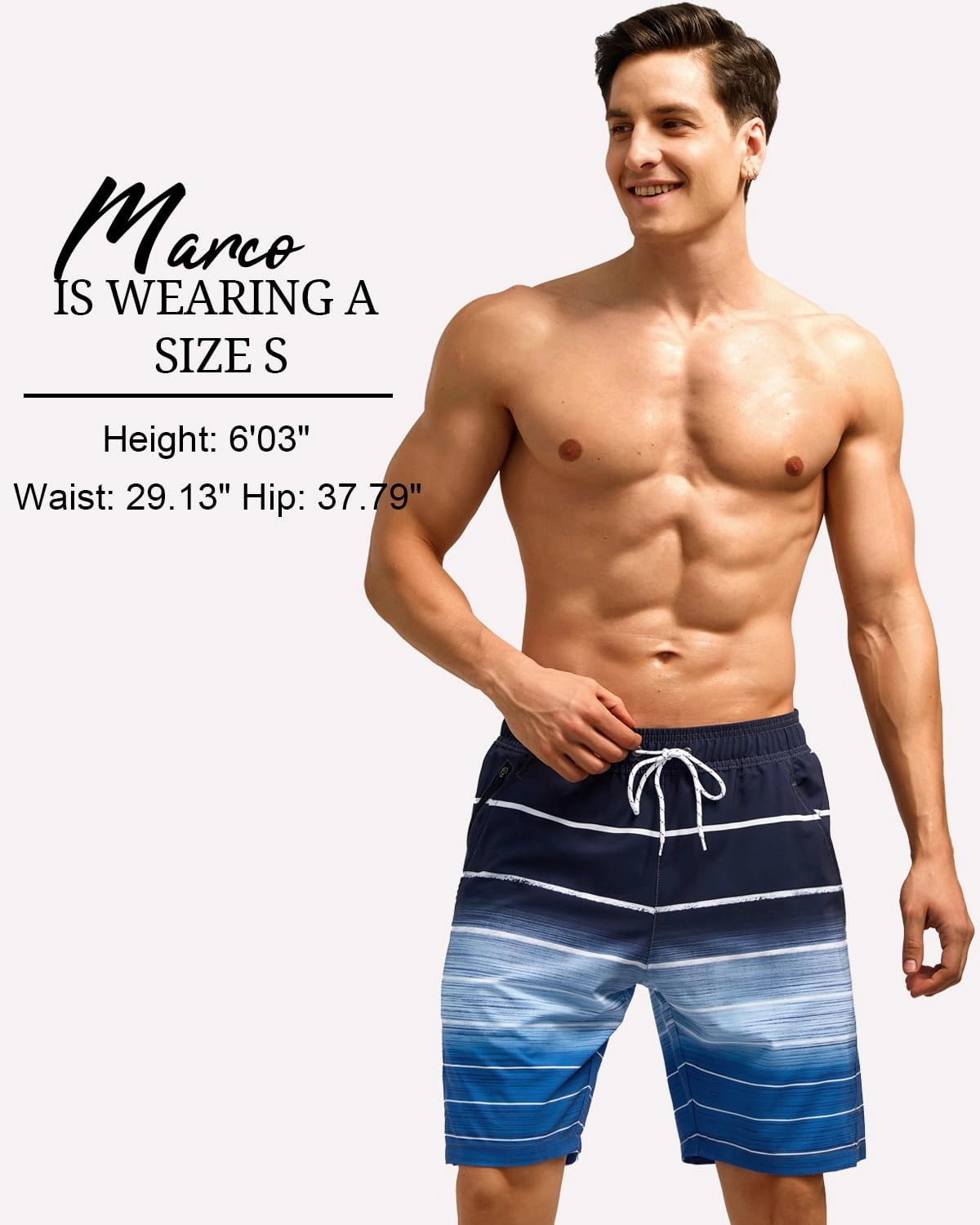 SILKWORLD Mens Swim Trunks Quick Dry Bathing Suit Board Swimming Shorts with Zipper Pockets and Compression Liner