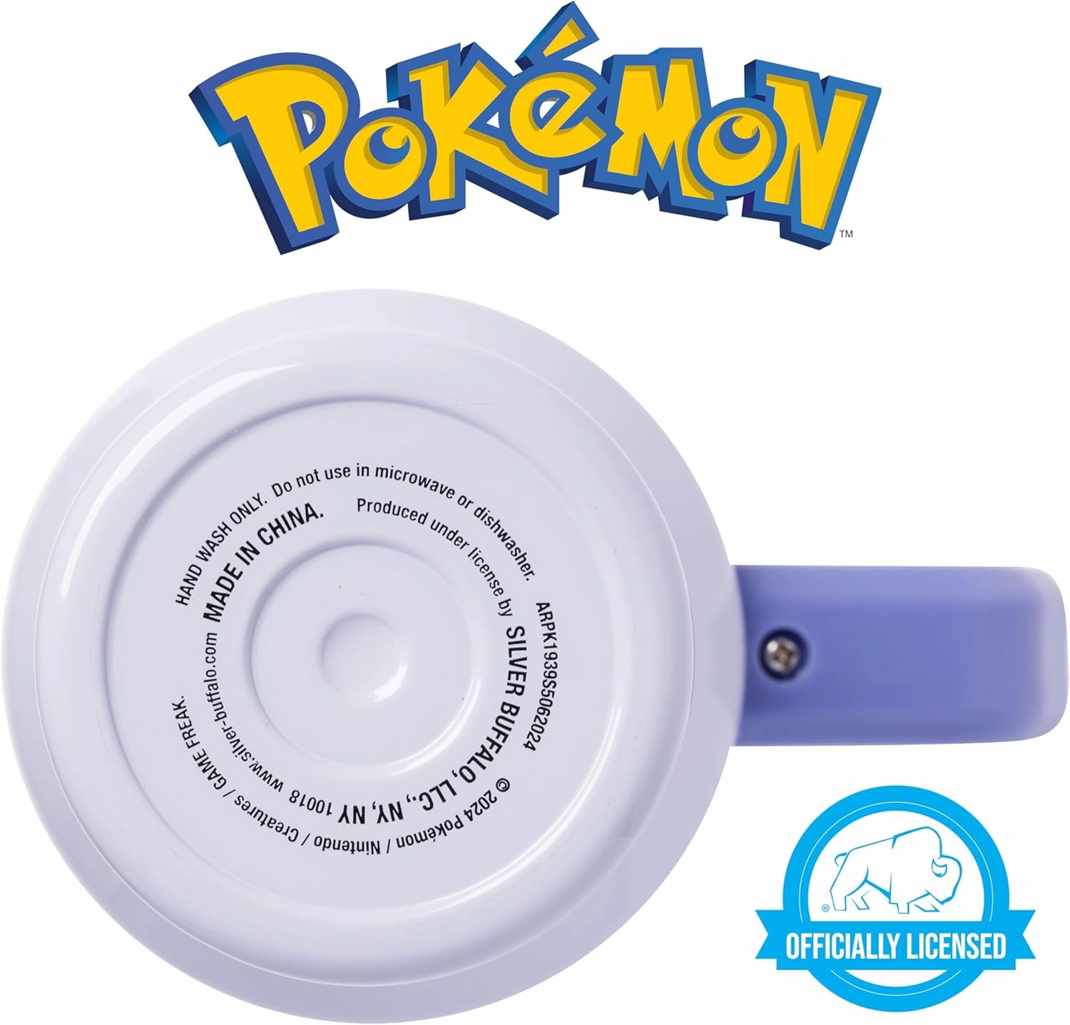 Silver Buffalo Pokemon Eevee Number 133 Normal Type Stainless Steel Tumbler with Handle and Straw, Fits in Standard Cup Holder, 40 Ounces