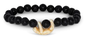 Sloth Bracelet Wander - Lava Stone