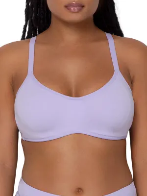 Smart & Sexy Women's Cloud Cotton Comfort Collection Scoop Neck Unlined Underwire Bra