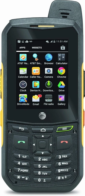Sonim XP6 | 4G LTE | 8GB, 1GB RAM | 4800 mAh battery | Car/Truck PTT Combo Kit | (Black/Yellow) - AT&T Unlocked (Renewed)
