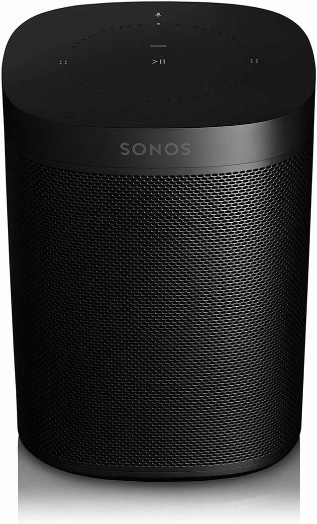 Sonos One (Gen 2) Two Room Set Voice Controlled Smart Speaker with Amazon Alexa Built in (2-Pack Black)