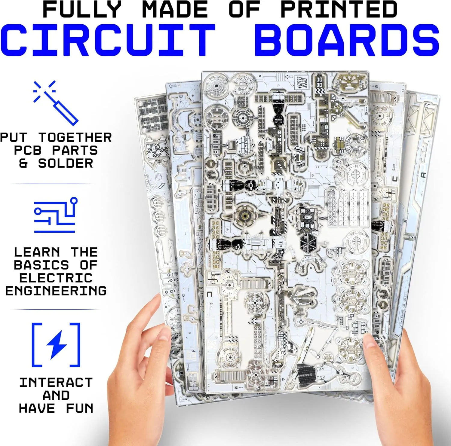 Space-O DIY Science Kit - Solar Powered International Space Station Electronic Science Kits - Educational Model Kits for 14  Year Old Teens - Smart Science Toys Gifts for Teenagers, Adults