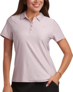 Spyder Womens Golf Shirt - Lightweight Moisture Wicking 4-Button Polo Shirts for Women with UPF 30  Sun Protection for Sports
