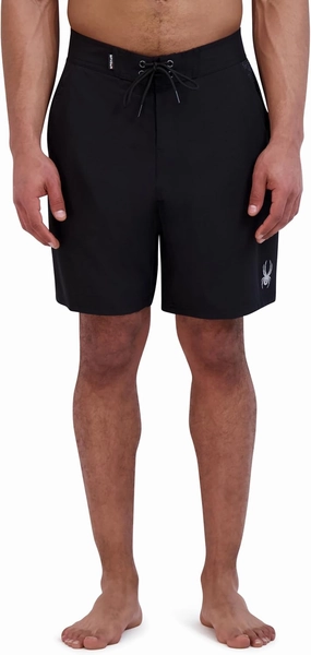 Spyder Men's Swim Trunks, Stretch, Quick-Dry, 9” Inseam Board Shorts, UPF , Pockets, Compression Boxer Liner