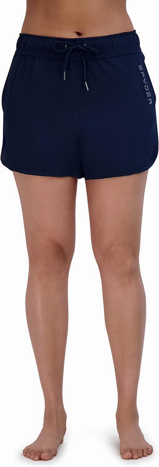 Spyder Women's Standard 4.5" Stretch Board Short Quick Dry Elastic Tie Waistband