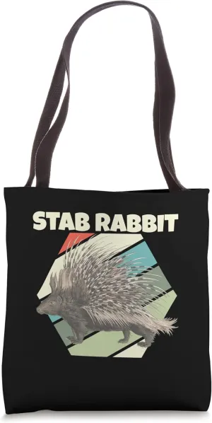 Stab Rabbit Quill Porcupine Tote Bag