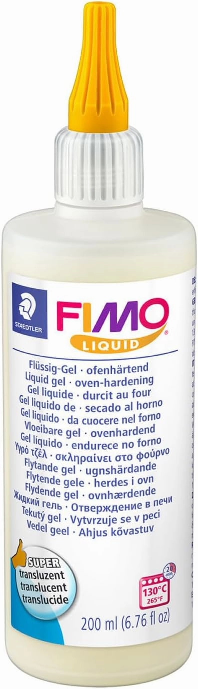 Staedtler 8051-00 BK Fimo Liquid Gel 200ml