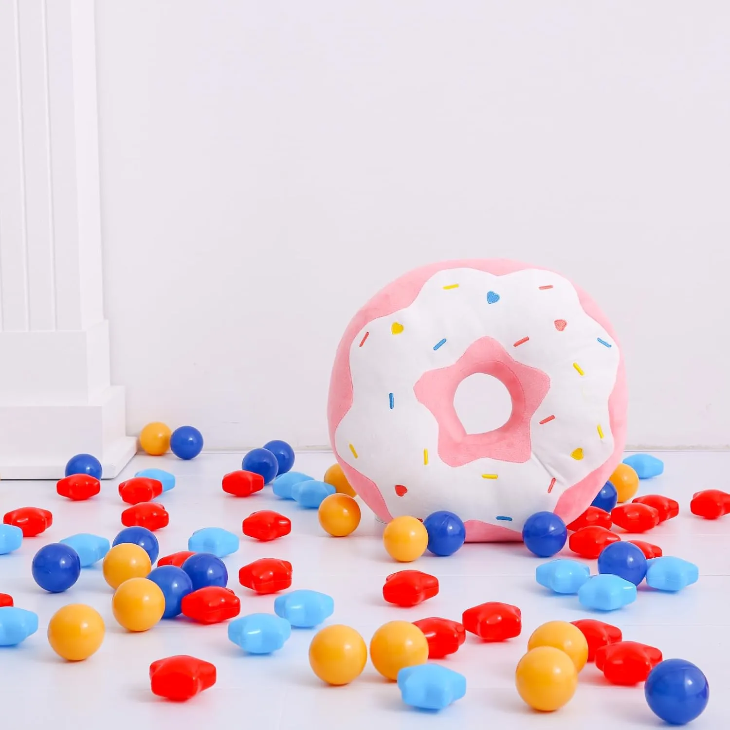 Star Ball Pit Balls for Toddlers Ball Pits, 50 100 200 500 1000 Ball Pit Ball Star Shapes for Kids, Boys Girls Bounce House, Play Tent, Baby Pool, Party Decoration.