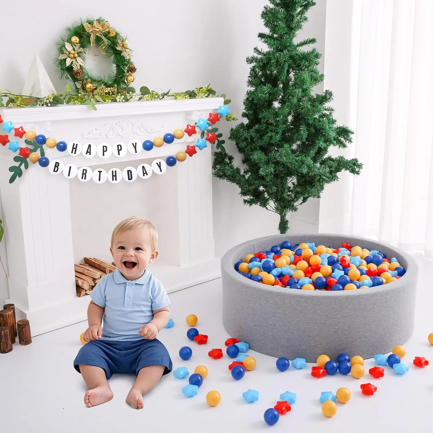 Star Ball Pit Balls for Toddlers Ball Pits, 50 100 200 500 1000 Ball Pit Ball Star Shapes for Kids, Boys Girls Bounce House, Play Tent, Baby Pool, Party Decoration.
