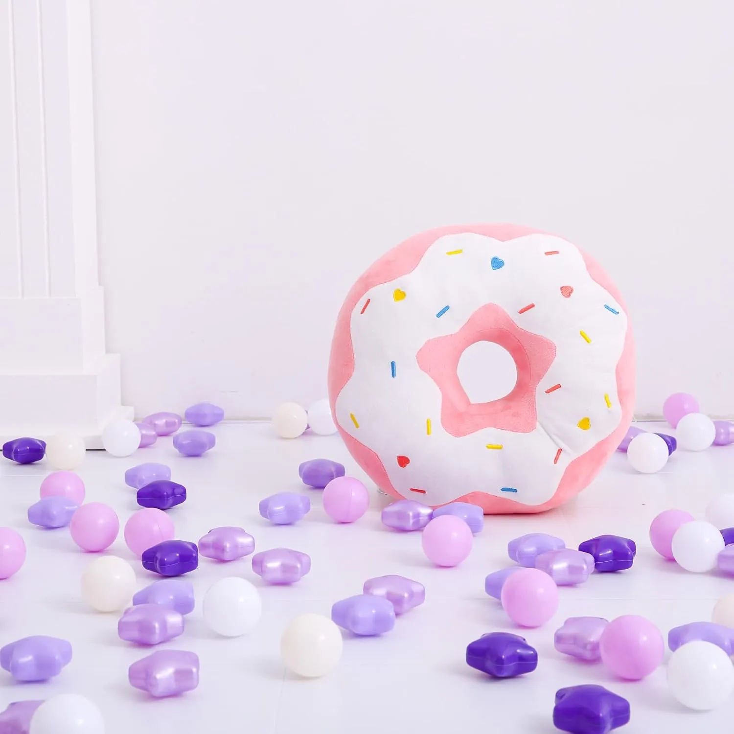 Star Ball Pit Balls for Toddlers Ball Pits, 50 100 200 500 1000 Ball Pit Ball Star Shapes for Kids, Boys Girls Bounce House, Play Tent, Baby Pool, Party Decoration.